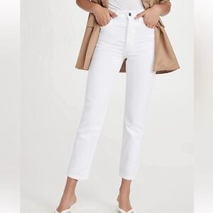 Anine bing white Sonya jeans 27 NWT